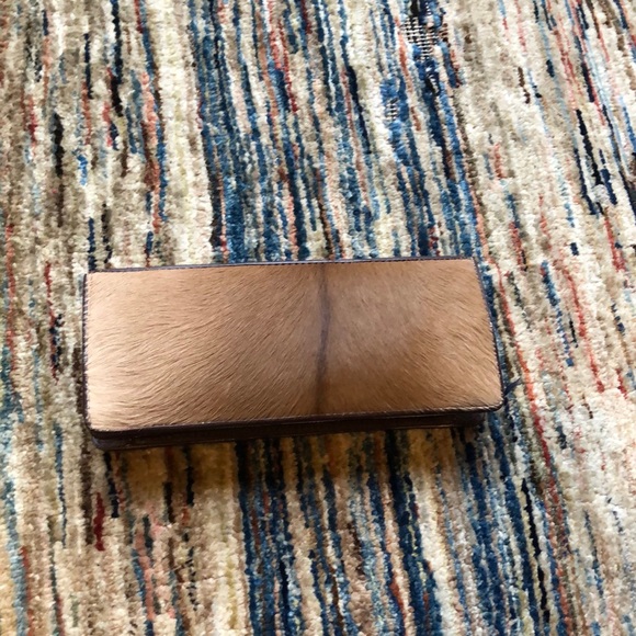 Vintage Cow Hide & Leather Wallet - Picture 2 of 14